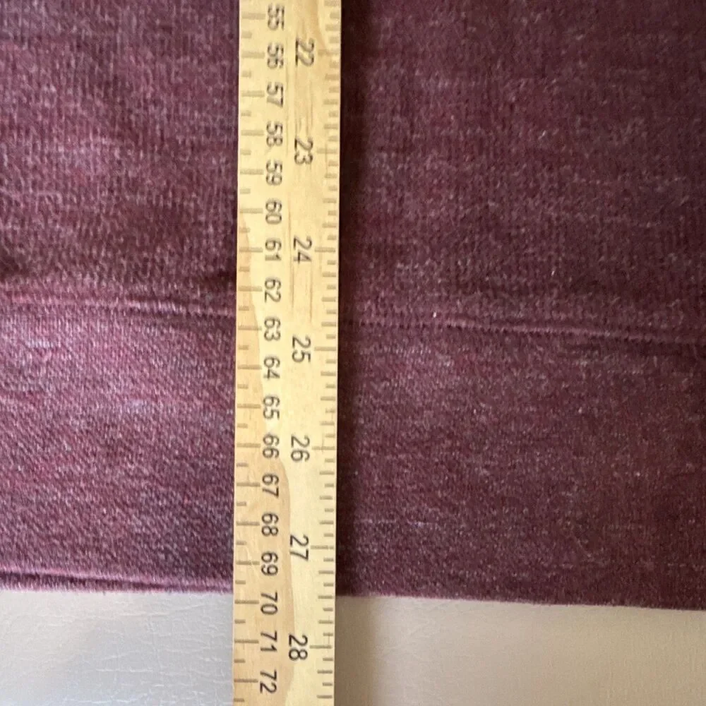 Banana Republic Men’s Crew Neck Pullover Knit Sweater XL Burgundy Solid